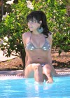 Roxanne Pallett in Bikini at a pool